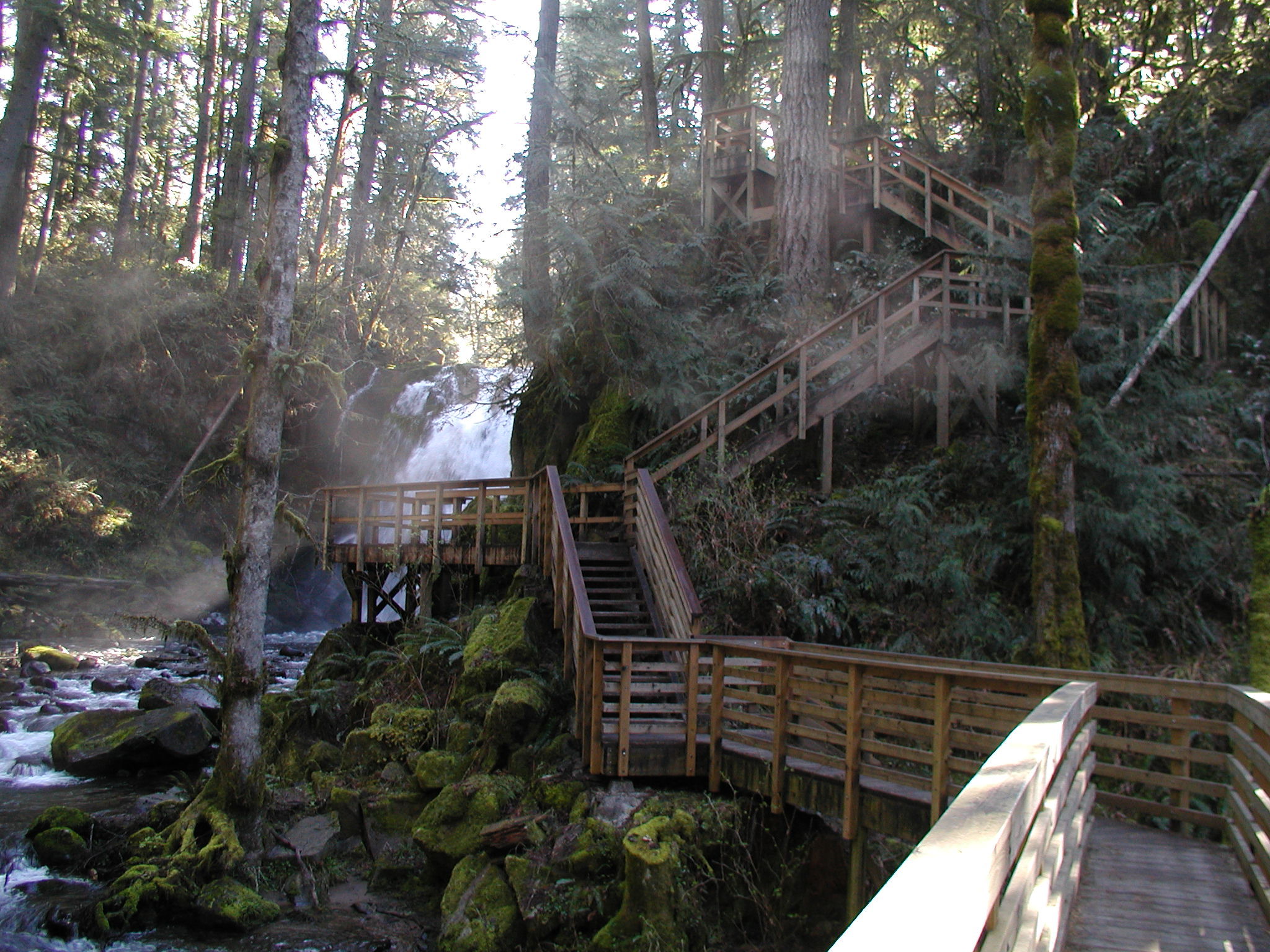 McDowell Creek Falls in Lebanon, OR