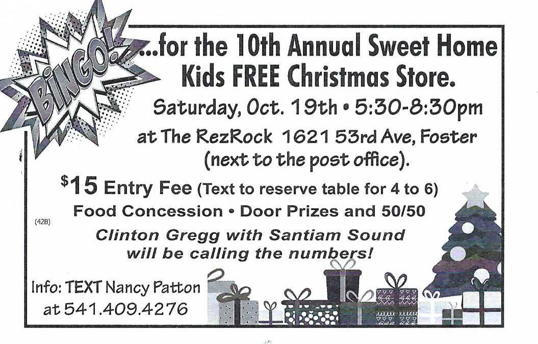 Play Bingo, Spread Joy: The Sweet Home Kids Free Christmas Store Event