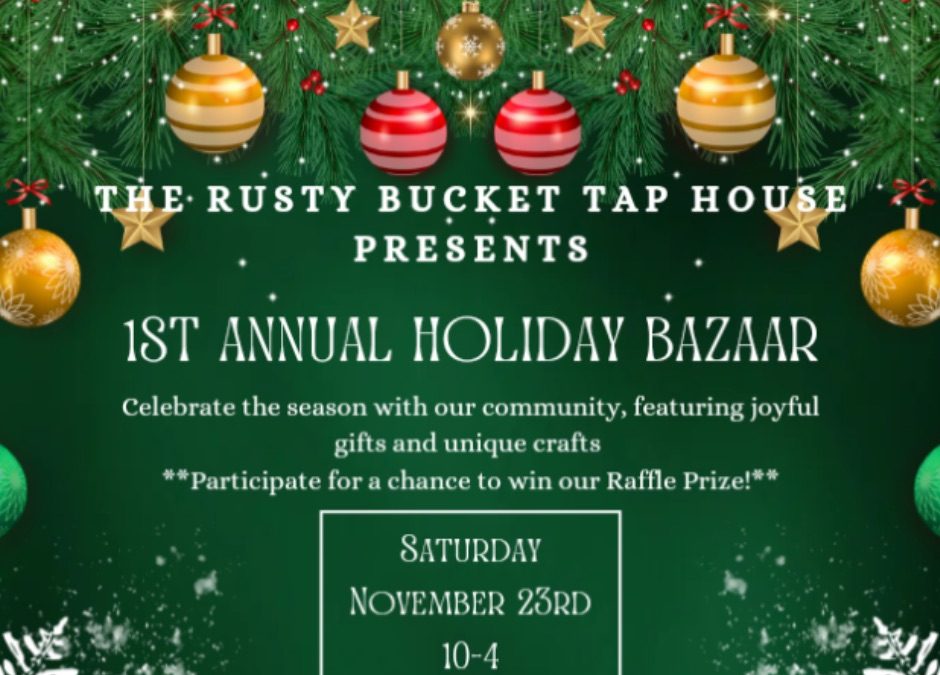 Discover Unique Crafts and Treats at This Year’s Holiday Bazaar